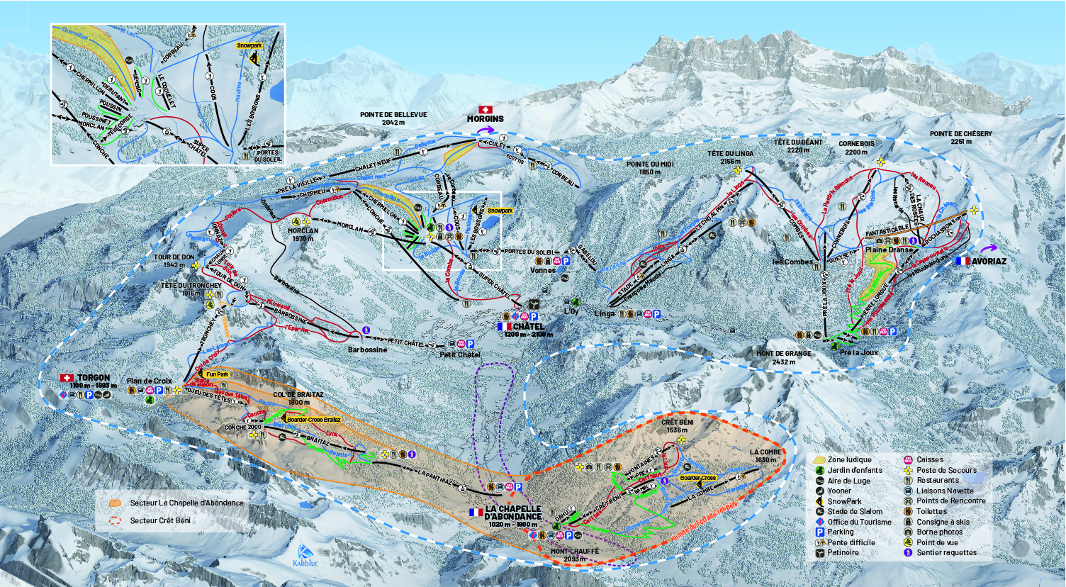 Plan - Espace Liberté